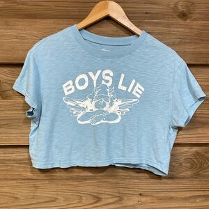 Boys Lie Cropped Tee